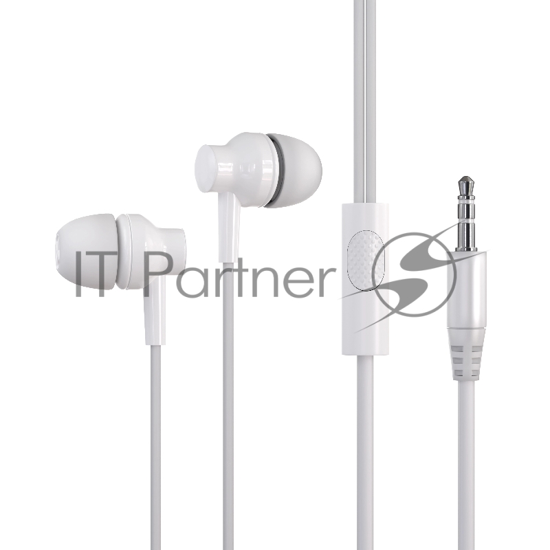 Наушники TWS More Choice G38 белый, вкладыши, Bluetooth, до 4 ч