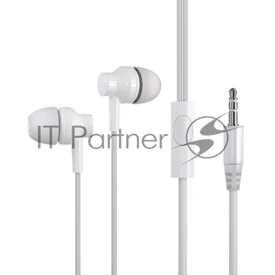 Наушники TWS More Choice G38 белый, вкладыши, Bluetooth, до 4 ч
