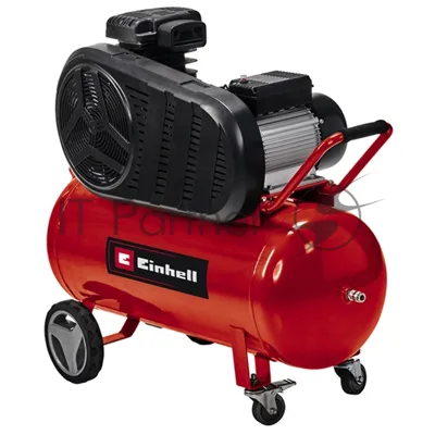 Компрессор поршневой Einhell TE-AC 400/90/10 масляный 230л/мин 90л 3000Вт красный