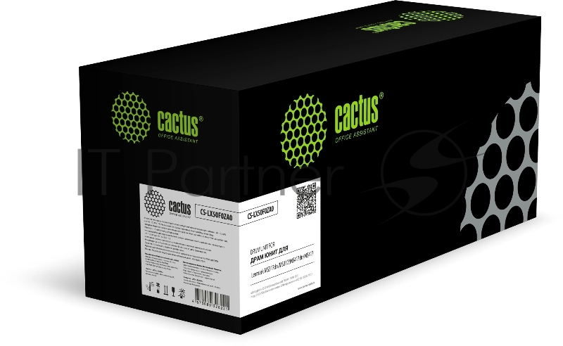 Блок фотобарабана Cactus CS-LX50F0ZA0 ч/б:60000 стр. для MS317dn, MS317, MS417dn, MS417 Lexmark