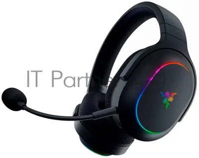 Гарнитура Razer Barracuda X Chroma чёрный, беспроводная, радиоканал, до 70 ч, съёмный микрофон, подсветка