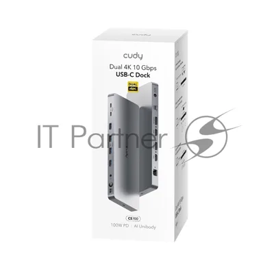 Станция докирования 13-IN-1 10Gbps USB-C Dual 4K Docking Station 150W PSU