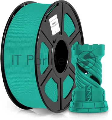Пластик для принтера 3D Cactus CS-3D-PETG-1KG-DKGN PETG d1.75мм 1кг L316м 1цв.