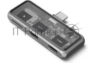 USB-концентратор Satechi ST-HXRSDM, USB Type-C, microSD/USB Type-C, USB Type-C
