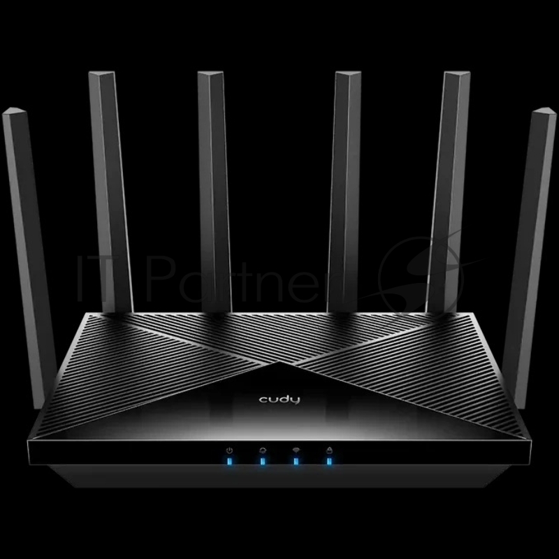 Маршрутизатор Cudy APP BE6500 2.5G Dual Band Wi-Fi 7 Mesh Router, Chipset Broadcom, 802.11be/ax/ac/a/b/g/n, 5764Mbps at 5GHz + 688Mbps at 2.4GHz, 1 x 2.5Gbps WAN Port, 4 x 10/100/1000Mbps Ports, 6 x 5dBi fixed antennas, WiFi router/AP/Repeater/WISP Mode, PPTP/L2TP/OpenVPN/WireGuard, MLO, MU-MIMO, Guest network, WPS, DDNS, IPv6, IPTV, WOL, WPA3, TR069/TR098/TR111/TR181
