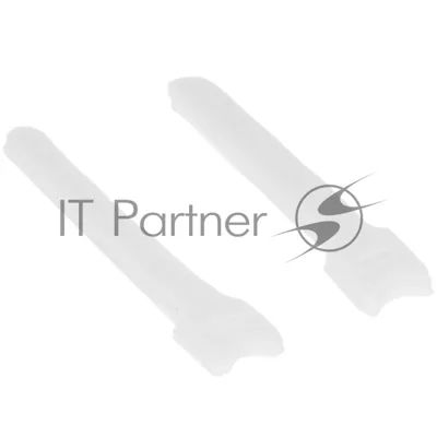 Хомуты-липучки Cablexpert на основе ленты Velcro VT-125x11WT 125 x 11 мм, белые (12 шт.)