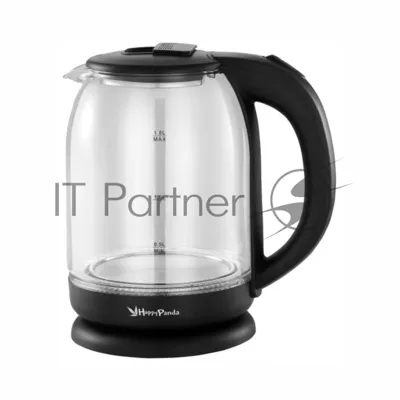 Чайник Happy Panda SUPER PROMO HP-2709SPBK черный 1.8л, стекло