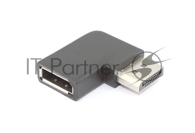 Удлинитель Displayport угловой мама-папа
