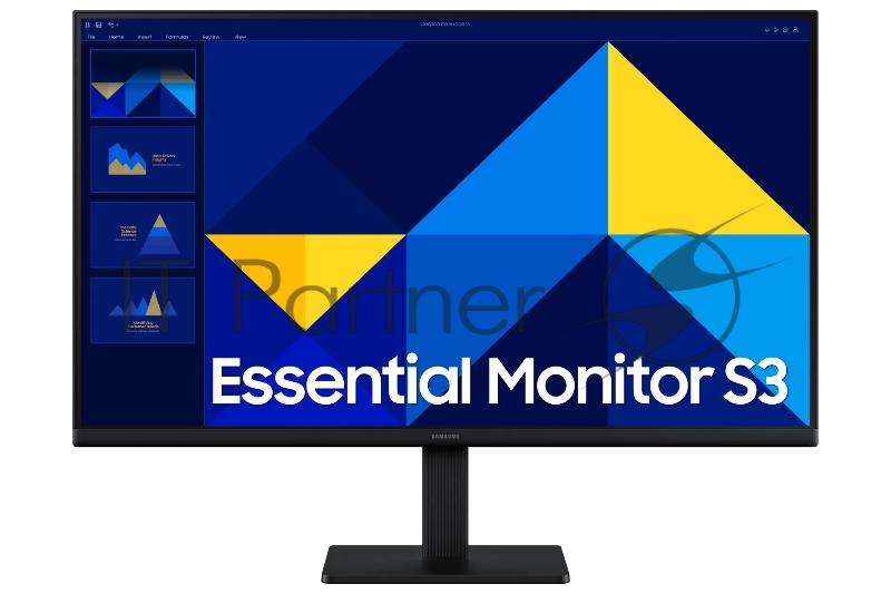 Монитор 24" Samsung LS24D300GAIXCI IPS 1920x1080, 100 Гц, 5 мс, 16:9, 250 кд/м², 1xHDMI 1.4, 1xVGA, черный