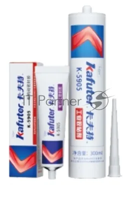 Клей-герметик силиконовый Kafuter K-5905 полупрозрачный 45 грамм