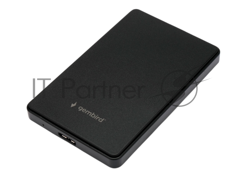 Внешний корпус USB 3.0 для 2.5" HDD/SSD Gembird EE2-U3S-40, порт MicroB, SATA III, пластик, черный, коробка