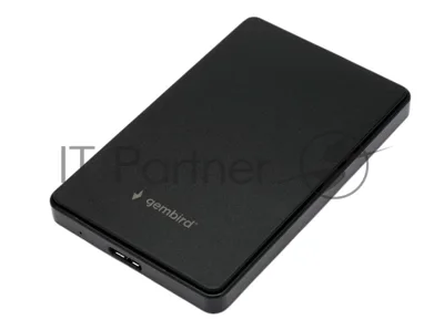 Внешний корпус USB 3.0 для 2.5" HDD/SSD Gembird EE2-U3S-40, порт MicroB, SATA III, пластик, черный, коробка