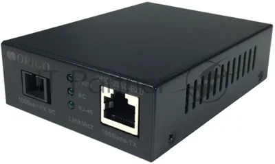 Медиаконвертер Origo WDM, 1000Base-T/1000Base-LX (SC), Tx:1310 нм, Rx:1550 нм, одномод, до 20 км