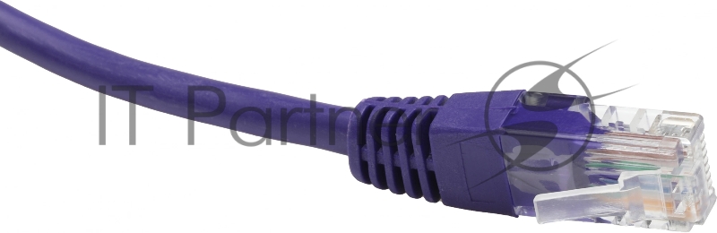 Патч-корд Premier PP12-1.5M/V 1000Гбит/с UTP 4 пары cat.5E CCA molded 1.5м фиолетовый RJ-45 (m)-RJ-45 (m)