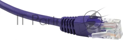 Патч-корд Premier PP12-1.5M/V 1000Гбит/с UTP 4 пары cat.5E CCA molded 1.5м фиолетовый RJ-45 (m)-RJ-45 (m)