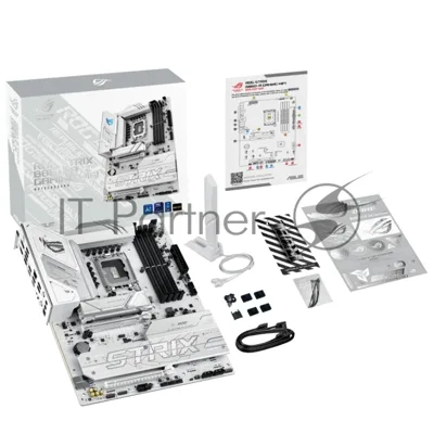 Материнская плата ASUS ROG STRIX B860-A GAMING WIFI, LGA1851, Intel B860, 4xDDR5, 4xSATA, 4xM.2, 2xPCIe 5.0 x16, 1xDP, 1xHDMI, 1x2.5Gb LAN, Wi-Fi, Bluetooth, 4xUSB 2.0, 2xUSB 3.2 Gen 1, 3xUSB 3.2 Gen 2, 1xUSB 4, 2xUSB-C, 3x3.5 мм, 7.1, ATX
