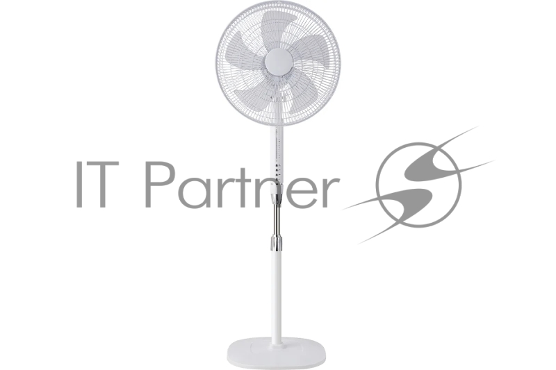 Вентилятор Centek CT-5023 белый, напольный, 65 Вт, 4 скорости, 44.5 см