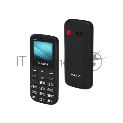Мобильный телефон Maxvi B100i черный