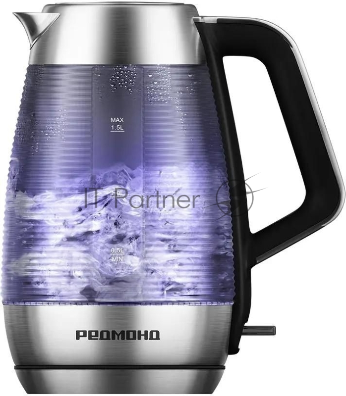 Чайник электрический Redmond KG253 1.5 л, 2200 Вт, хром