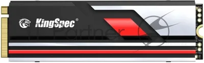 Накопитель SSD KingSpec XG7000, 2Tb, PCIe 4.0 x4, M.2 2280, NVMe, R/W 7400/6600, с радиатором