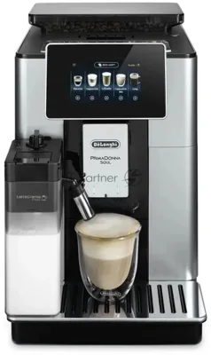 Кофемашина DeLonghi ECAM610.55.SB 1450Вт черный/серебристый