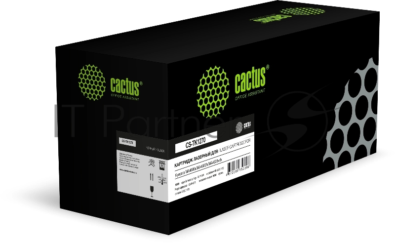 Картридж лазерный Cactus CS-TK1270 TK-1270 черный (10000стр.) для Kyocera MA4000x/MA4000fx/MA4000wifx