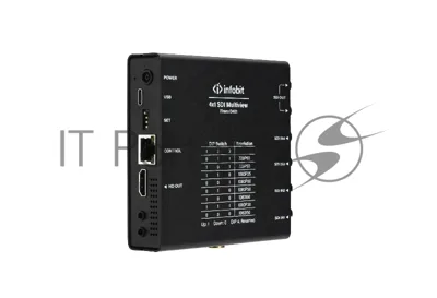 Коммутатор Infobit iTrans D401 4x1 3G SDI бесподрывный, с многооконностью