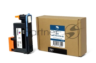 Печатающая головка NVPrint 731 (NV-P2V27A-RE) для HP DesignJet T1700 (восстановленная, совместимая)