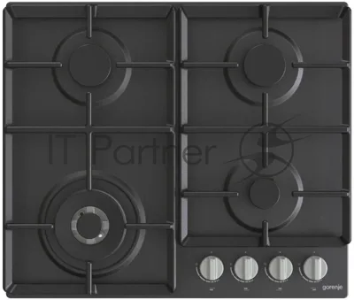 Газовая варочная поверхность Gorenje GW641EXB, 4 конфорки, нержавеющая сталь, 8150 Вт