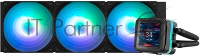 Система охлаждения Zalman CPU Liquid Cooler 360мм, ARGB, LCD Display, черный