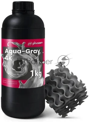Смола 3d Phrozen AQUA 4K серый 1кг