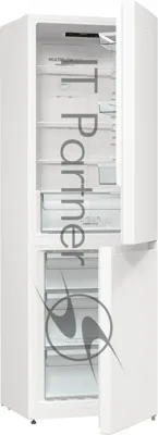 Холодильник Gorenje NRK619EEW4 белый двухкамерный 203/99л морозилка снизу, No Frost