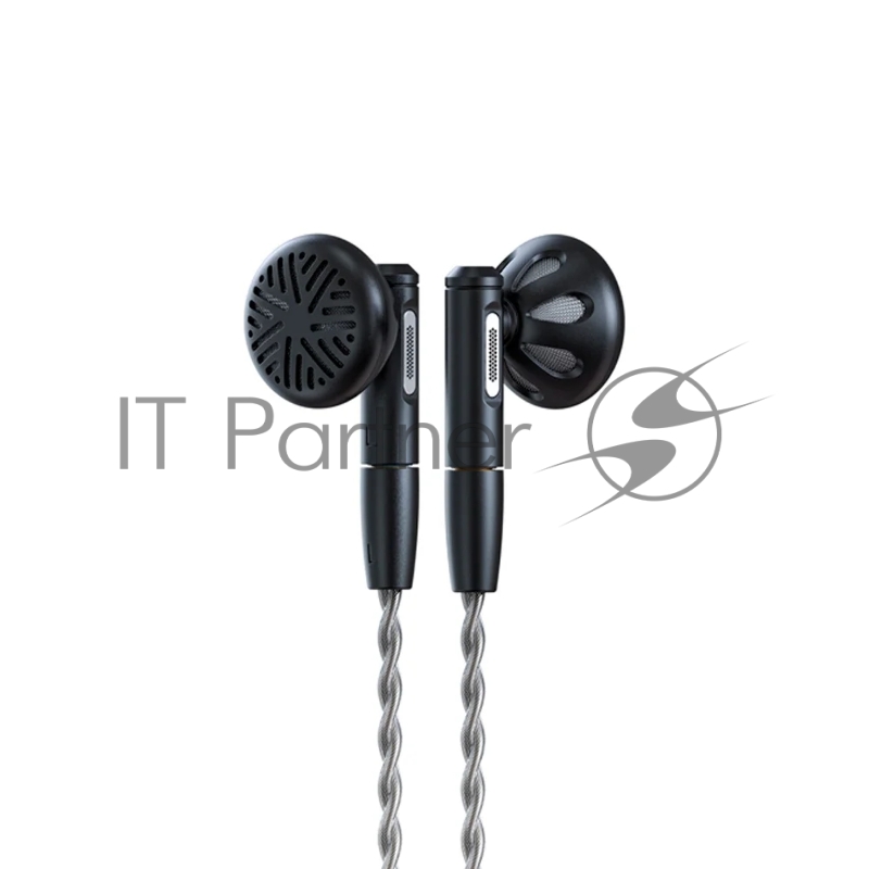 Наушники вкладыши Fiio FF5 1.2м черный проводные в ушной раковине