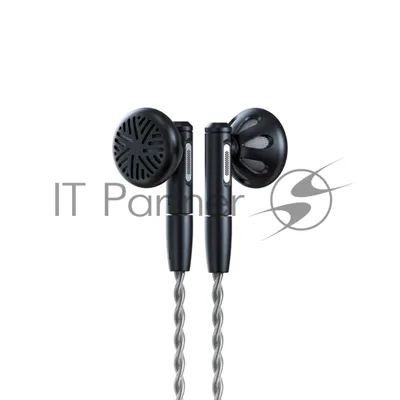 Наушники вкладыши Fiio FF5 1.2м черный проводные в ушной раковине