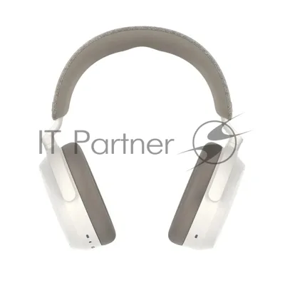Беспроводные/проводные наушники Sennheiser Momentum 4 Wireless белый, полноразмерные, Bluetooth + проводной, активное шумоподавление, до 60 ч