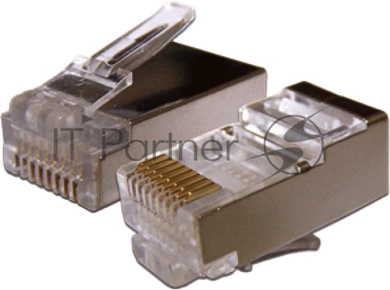 Коннектор LANMASTER (TWT-PL45/S-8P8C-6V) FTP Cat.6 RJ45 (упак.: 100 шт)