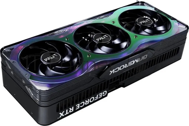 Видеокарта Palit GeForce RTX 5090 GameRock, 32 GB GDDR7, 512 bit, 3xDisplayPort, HDMI, GPU 2017 MHz