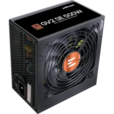 Блок питания Zalman ZM500-GV2SE, 500Вт, 80 PLUS Bronze, 120мм, черный