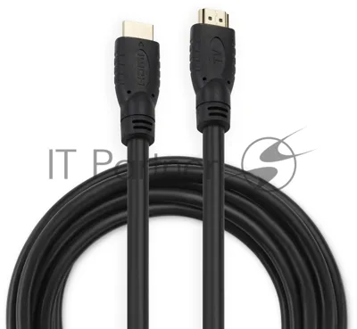 Кабель аудио-видео Buro (m)/HDMI (m) 5м. феррит.кольца черный