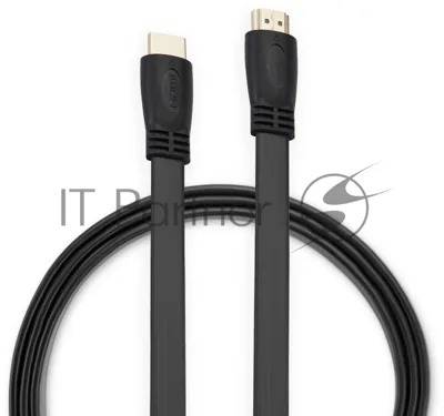 Кабель аудио-видео Buro HDMI (m)/HDMI (m) 1.5м. позолоч.конт. черный
