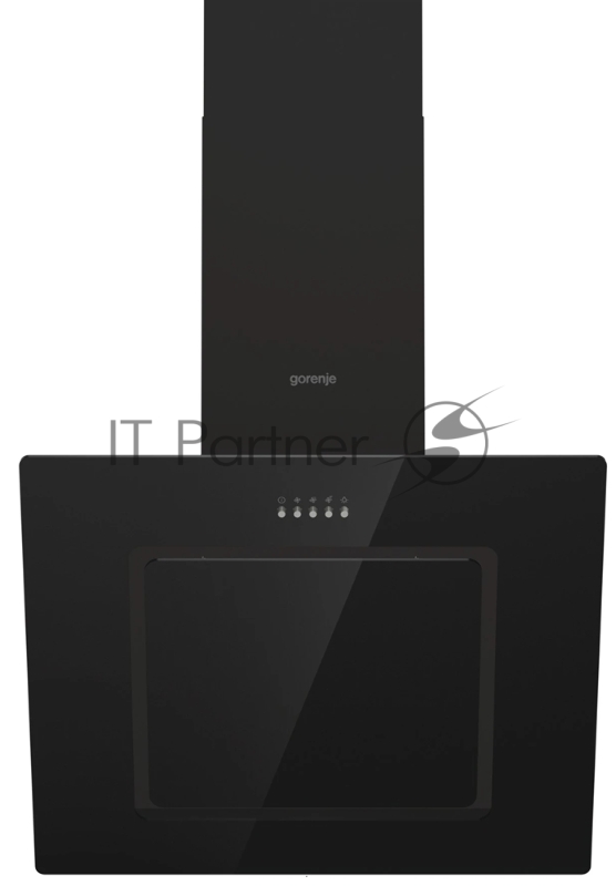 Вытяжка каминная Gorenje WHI626E6B черный/серый, 60 см, 678 куб. м/ч, 65 дБ