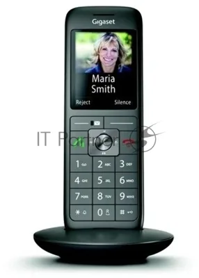 Дополнительная трубка Dect Gigaset CL660HX HSB RUS черный для CL660