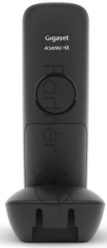Дополнительная трубка Dect Gigaset AS690HX черный для AS690