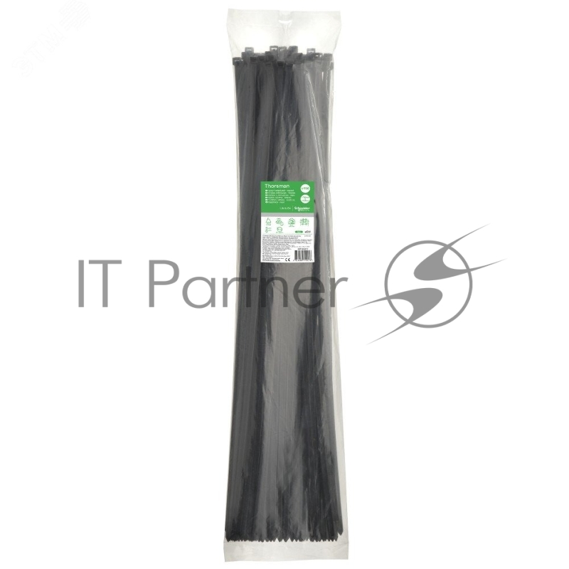 Стяжка кабельная Schneider Electric 780х8.8 черный (100 шт)