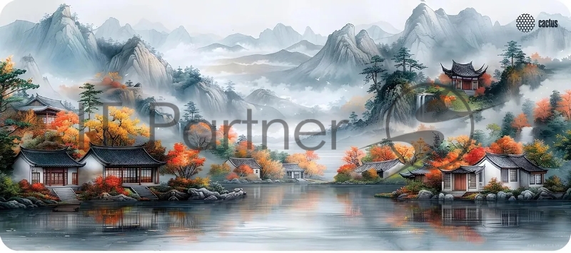 Коврик для мыши Cactus Beautiful nature 900x400x4мм (CS-MP-JAC01XXL)