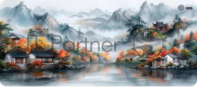 Коврик для мыши Cactus Beautiful nature 900x400x4мм (CS-MP-JAC01XXL)