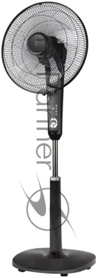 Вентилятор Electrolux EFF-1004B чёрный, напольный, 50 Вт, 4 скорости, 40 см