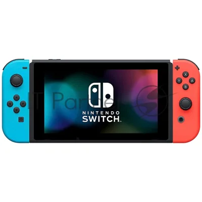 Игровая приставка Nintendo Switch OLED сине-красный