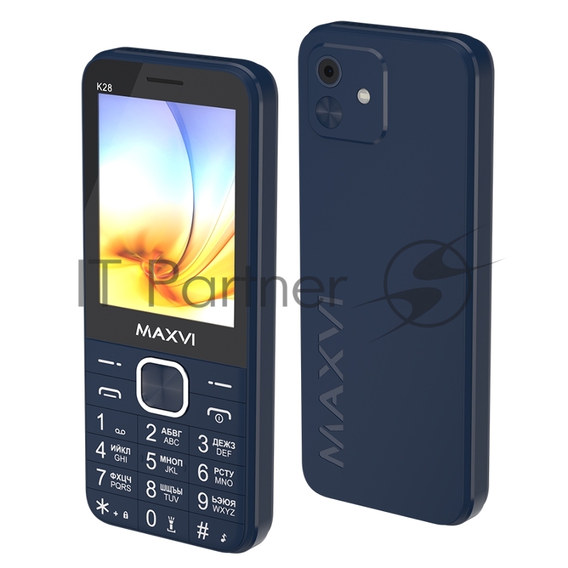 Мобильный телефон Maxvi K28 синий