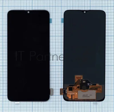 Дисплей для OnePlus 6T (OLED) черный